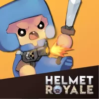 Helmetroyale | 皇家頭盔 好玩的2D點數吃雞IO小遊戲